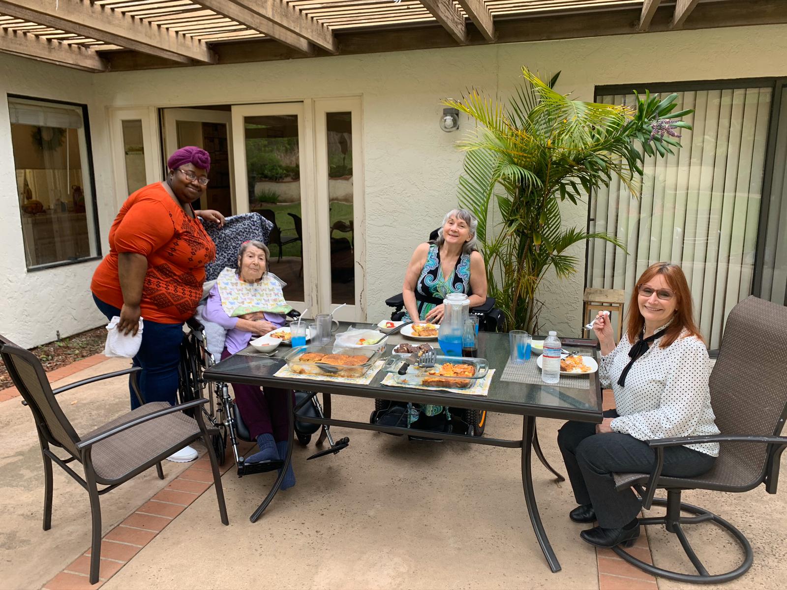 All smiles on this sunny day!